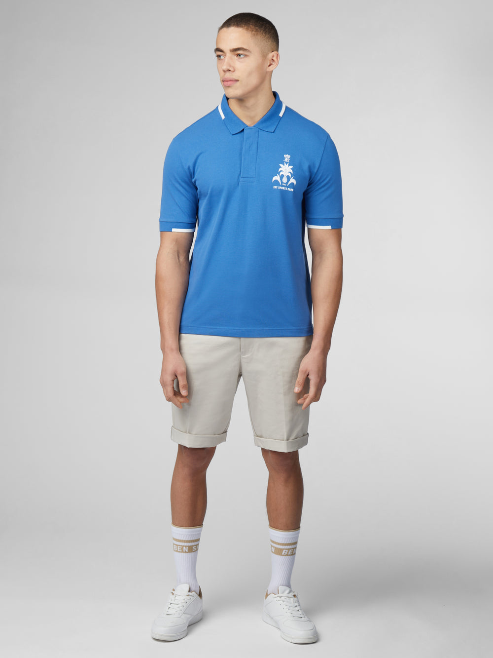 Polos Ben Sherman B by Ben Sherman Sports Club Embroidered Bleu | JOC-14445530